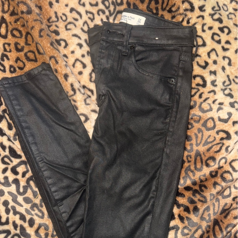 Abercrombie & Fitch Black High Rise Jeans